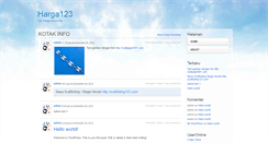 Desktop Screenshot of harga123.com