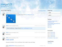 Tablet Screenshot of harga123.com
